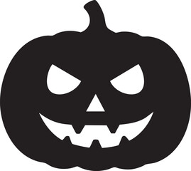 Halloween Pumpkin Silhouettes Jack O Lantern Spooky Season Autumn