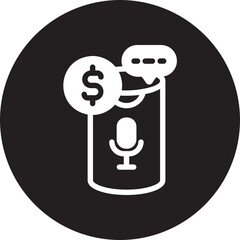 smart speaker gradient icon