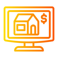 rent gradient icon