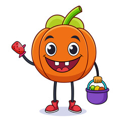 halloween pumpkin cartoon