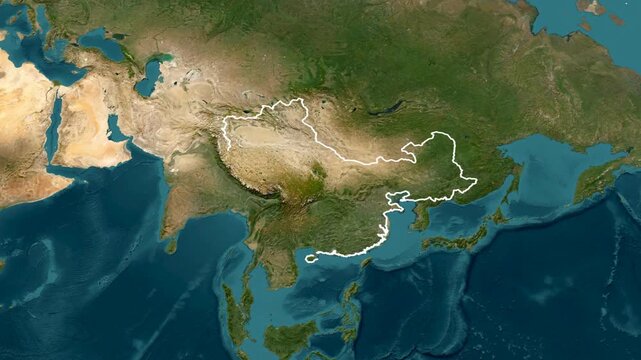 China Country Animation 1080 footages