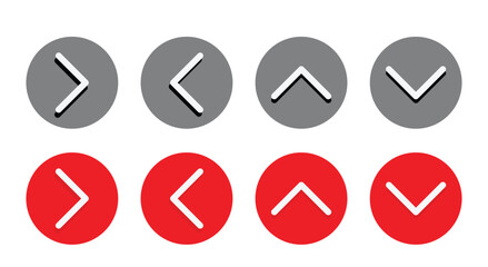 swipe left and right icon. swipe arrow vector icon. 