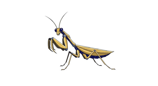 mantis logo vector 
