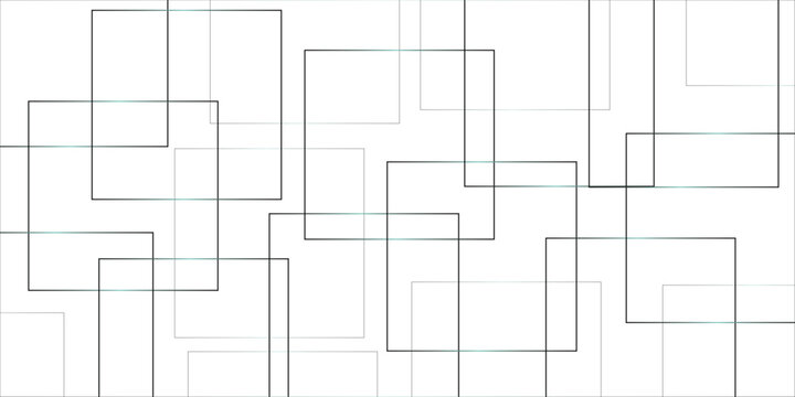 Abstract colorful geometric pattern square and random lines triangle shape background design. oblique stripe diagonal line wave parallel black chevron digital vector illustration art. - Powered by Adobe