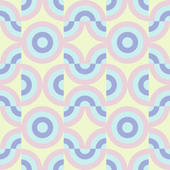 Vector - colorful abstrat elements seamless pattern.
