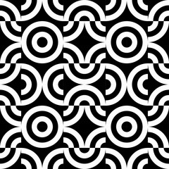 Vector - colorful abstrat elements seamless pattern.