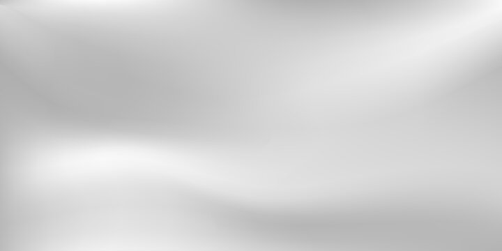 Silver foil background with metal mirror texture. Chrome gradient surface with thin glossy simple abstract.