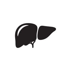 Liver Organ Silhouette