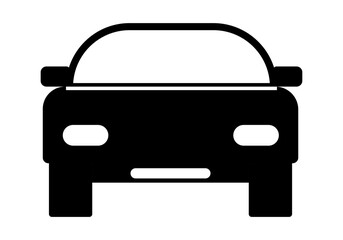 Car icon vector illustration isolated on transparent background