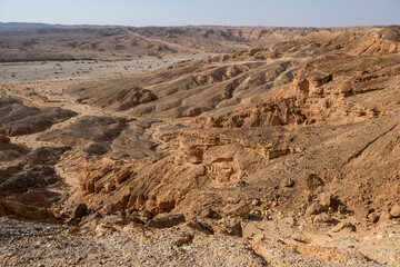 View of the Arava Desert