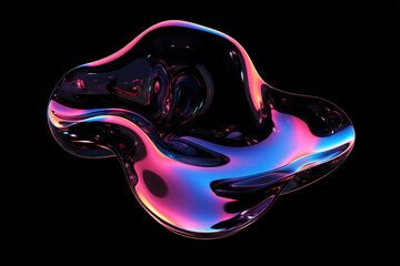 Abstract metallic texture, backdrop for promotion, generated with AI picture