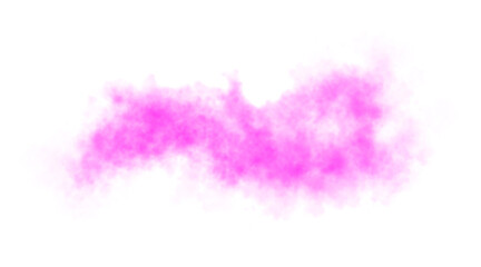Pink smoke swirl with soft vapor effect on transparent background perfect for dreamy visuals, romantic moods and pastel atmospheric designs