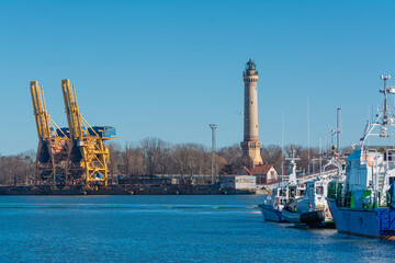 Świnoujście - wejście do portu © witan