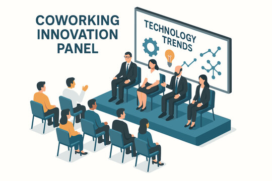 Coworking innovation panel: business leaders discuss technology trends