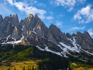 Wide View Hochknig With Snow