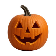 PNG Smiling carved Halloween pumpkin