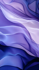 Obraz premium Abstract flowing waves in shades of blue and purple elegance 