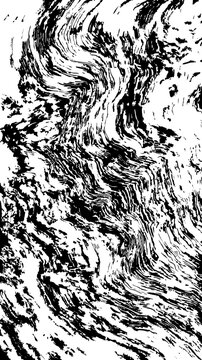 Irregular fissures create fractured marble pattern with natural vein lines and fragmented surfaces.