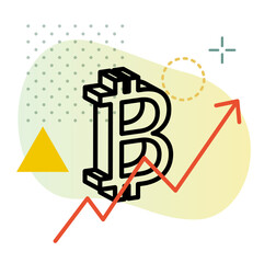 Bitcoin Growth During Covid - Icon
