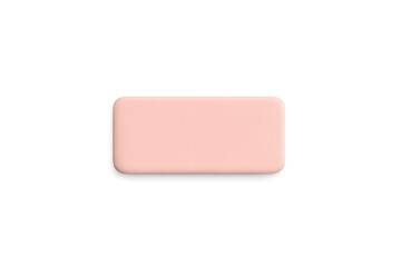 Pink minimalist soap bar for hygiene and cleansing