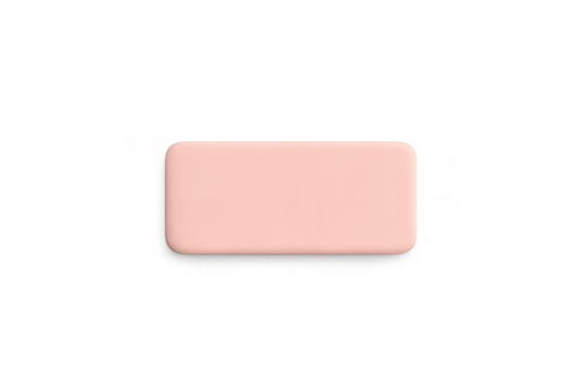 Pink minimalist soap bar for hygiene and cleansing