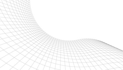 Abstract architecture vector 3d illustration