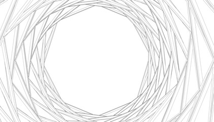 Abstract architecture vector 3d illustration