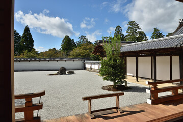 曼殊院　宸殿前庭　盲亀浮木の庭(京都市左京区)