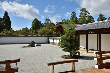 曼殊院　宸殿前庭　盲亀浮木の庭(京都市左京区)