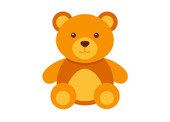 teddy bear on white background