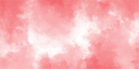 Abstract watercolor background in pink and red tones, featuring a vintage texture and cloud-like pattern for artistic design or wallpaper. Blood drops and splatters. transparent background, white