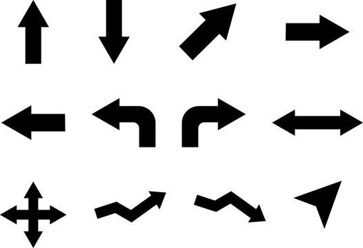 Arrow Directions Line Icon Pack