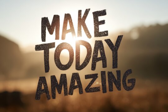 Empower Your Day: Make Today Amazing with Inspired Morning Actions