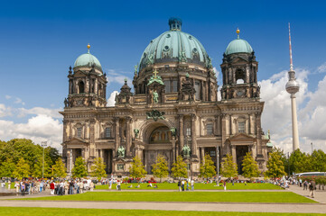 Berlin Cathedral on the Museum Island in Berlin, Germany. © GISTEL