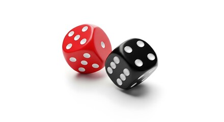 dice isolated on white