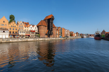 Gdansk Old Town Poland With