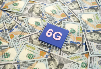 Investments in 6G technology. Innovation, progress, and the next generation of communication. Digital infrastructure, telecommunication companies, future connectivity, and technology investments.