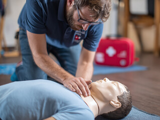 first aid training resuscitation mannequin 