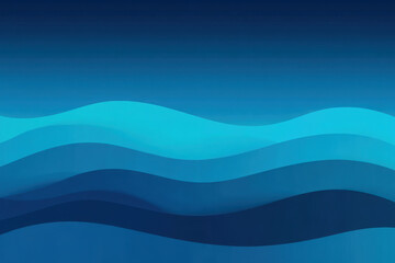 Minimalist Ocean Horizon Gradient Wallpaper

