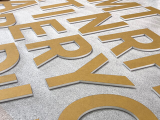 Acrylic Letter Cutting Process for Signage Fabrication