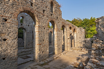 Butrint National Park is a protected natural area, it includes the archaeological site of Butrint and protects the city, Albania.