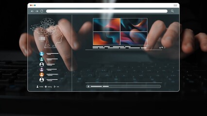 AI image generator interface enables image, AI, and generator process by converting user prompt into visual content using intelligent algorithms Marrow