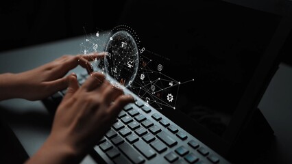 Global AI network showing connection between AI, global, and network elements across the digital world and data infrastructure Marrow