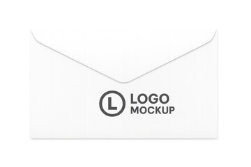 White envelope letter branding identity stationery mockup
