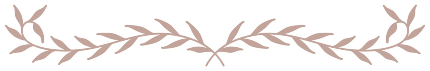 Botanical Border Element