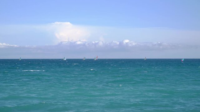 boat on the sea