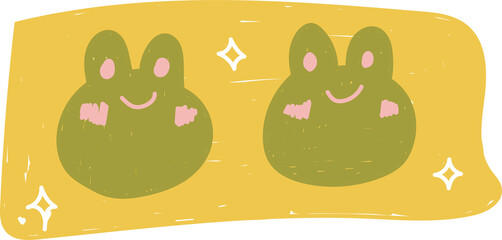 Cute hand drawn washi tape