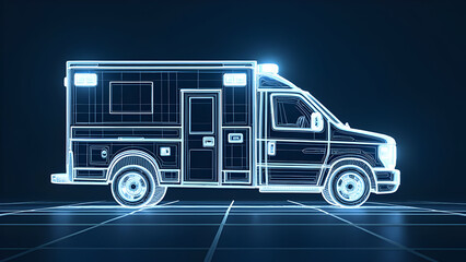 Wireframe Technical Blueprint