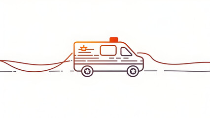 Continuous Line Loop Logo