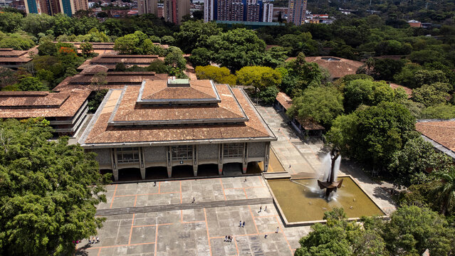 Medellin, Antioquia, Colombia. September 2, 2025. University of Antioquia. It is the department's main academic institution and one of the country's top universities.